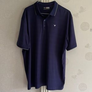 Mens Callaway Golf Shirt size XXL Navy Blue